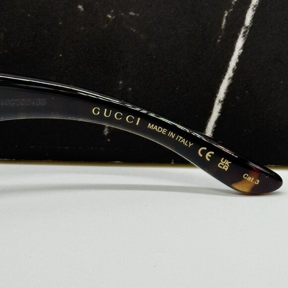 NEW GUCCI HAVANA UNISEX SUNGLASSES GUCCI GG1575S 002